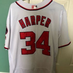 Washington Nationals Bryce Harper Jersey